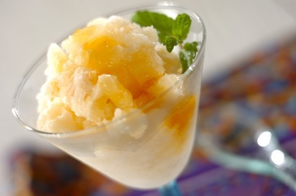 梅ジャムシャーベット