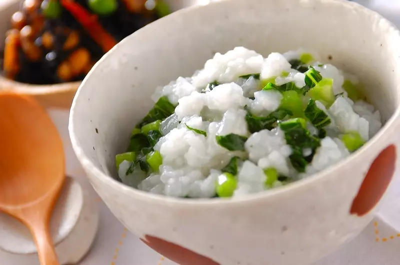 菜っ葉のおかゆ レシピ 作り方 E レシピ 料理のプロが作る簡単レシピ