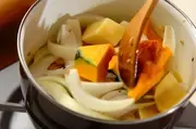カボチャのカレーの作り方2