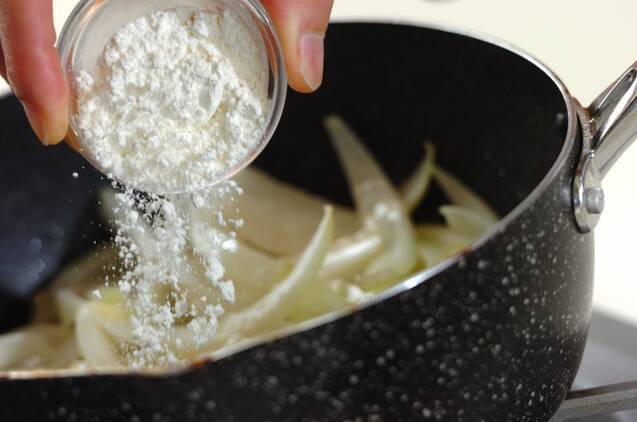 鶏ささ身とホウレン草のクリームスープの作り方の手順5