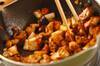 カリフラワーと鶏もも肉のピリ辛炒めの作り方の手順7