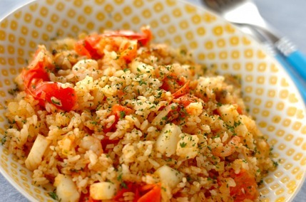 炊き込みシーフードライス