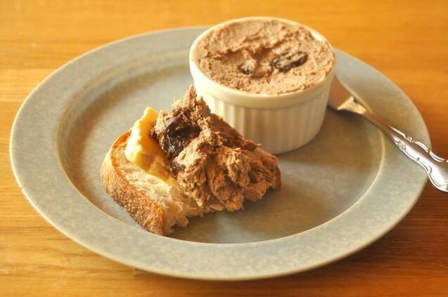 ラム酒香る！ラムレーズン入りレバーペースト