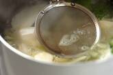 ブロッコリーとカブのスープの作り方2