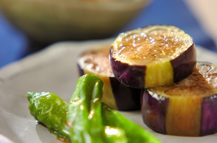 揚げナスのおろし和え