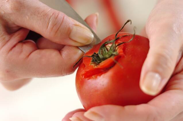 トマトサングリアの作り方の手順1