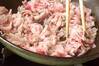 豚肉とキャベツの炒め物の作り方の手順3