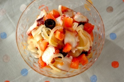 タコとオリーブのマリネ