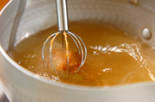 モヤシのみそ汁の作り方の手順2