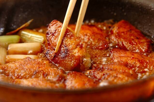 鶏手羽の照り焼きの作り方の手順3