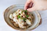 里芋とおかか梅の和風ポテトサラダの作り方4