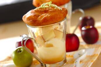 パフェ風リンゴドーナツ