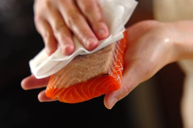 サーモンのマリネの作り方の手順4