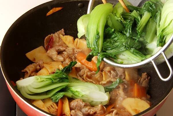 中華風野菜炒めの作り方の手順10