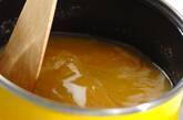 豆腐入りコーンスープの作り方1