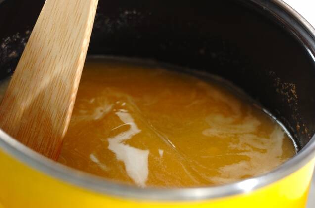 豆腐入りコーンスープの作り方の手順2