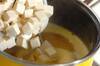 豆腐入りコーンスープの作り方の手順3