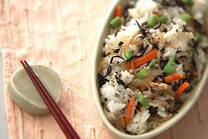 ひじきの混ぜご飯