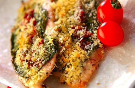 鶏ささ身パン粉焼き