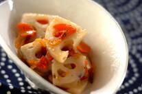 レンコンのナンプラーキンピラ