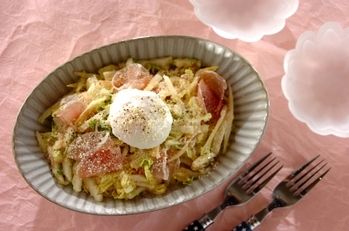 白菜のシーザーサラダ