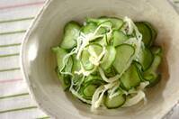 サキイカとキュウリの酢の物