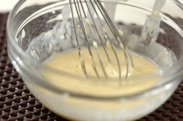 ちくわのポテサラ天ぷらの作り方の手順2