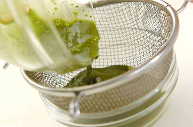 抹茶味の水無月の作り方の手順4