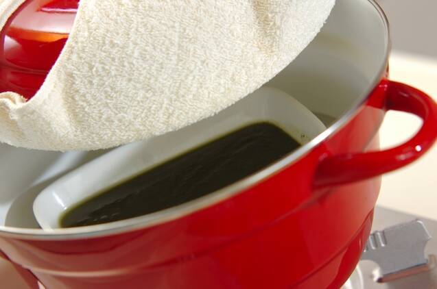 抹茶味の水無月の作り方の手順5