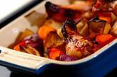手羽元と焼き野菜のオーブン焼きの作り方5