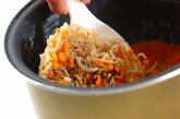 さっぱりジャコの炊き込みご飯の作り方3