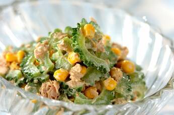 苦くない！シャキシャキゴーヤとツナのサラダ