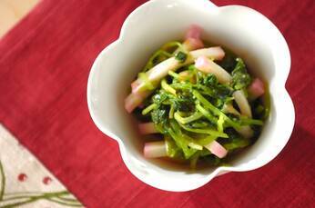 ミツバの酢みそ和え