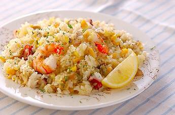 シーフードピラフ