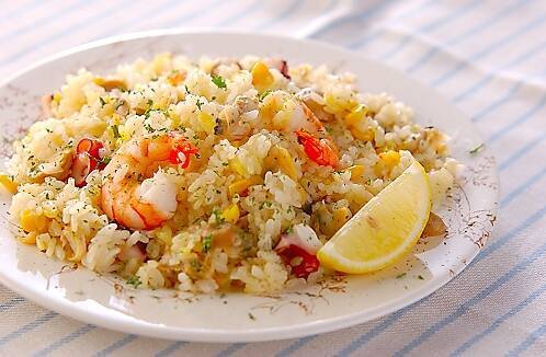 シーフードピラフ