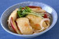 ささ身とミョウガの梅風味マリネ