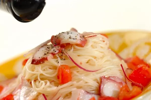 サルサ素麺の作り方2