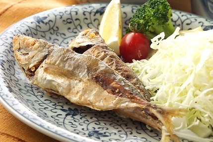 小アジの唐揚げ