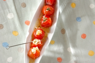 プチトマトのマリネ 副菜 レシピ 作り方 E レシピ 料理のプロが作る簡単レシピ