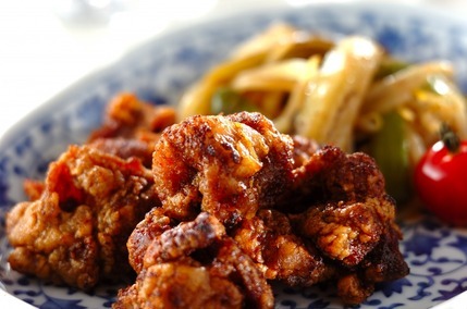 味付きジンギスカンから揚げ