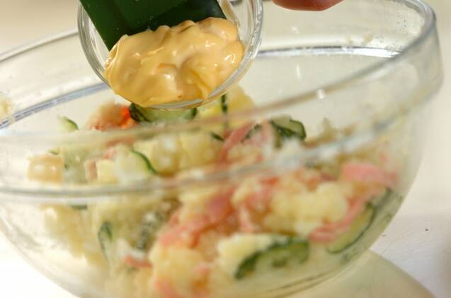 ガーリックポテトサラダの作り方の手順7