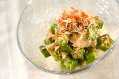 さっぱりつるっと！豆腐とオクラのだししょうゆ和え