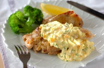 簡単！タルタルソース チキンソテーにたっぷりかけて