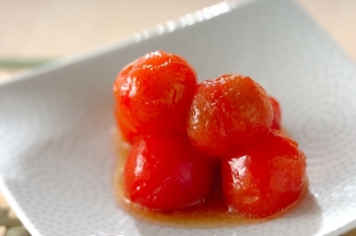 プチトマトの中華マリネ 副菜 のレシピ 作り方 E レシピ 料理のプロが作る簡単レシピ