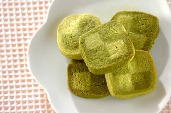 抹茶市松クッキー