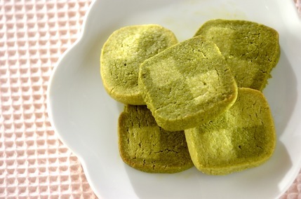 抹茶市松クッキー