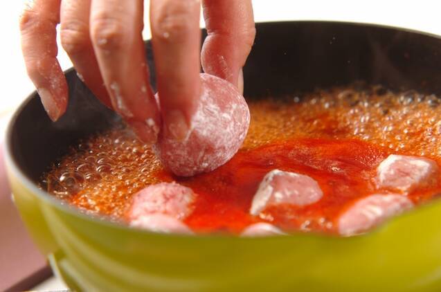肉団子のトマト煮の作り方の手順3