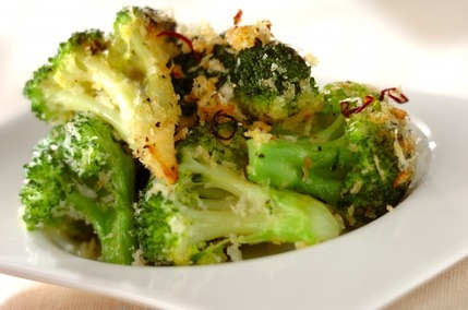 ブロッコリーのガーリックソテー