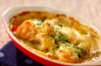 エビの和風グラタン