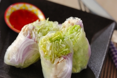 サラダチキンの生春巻き 副菜 レシピ 作り方 E レシピ 料理のプロが作る簡単レシピ